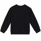 Black Logo Sweatshirt, 1, hi-res