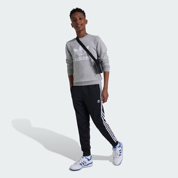 بنطلون رياضي بالشعار باللون الأسود