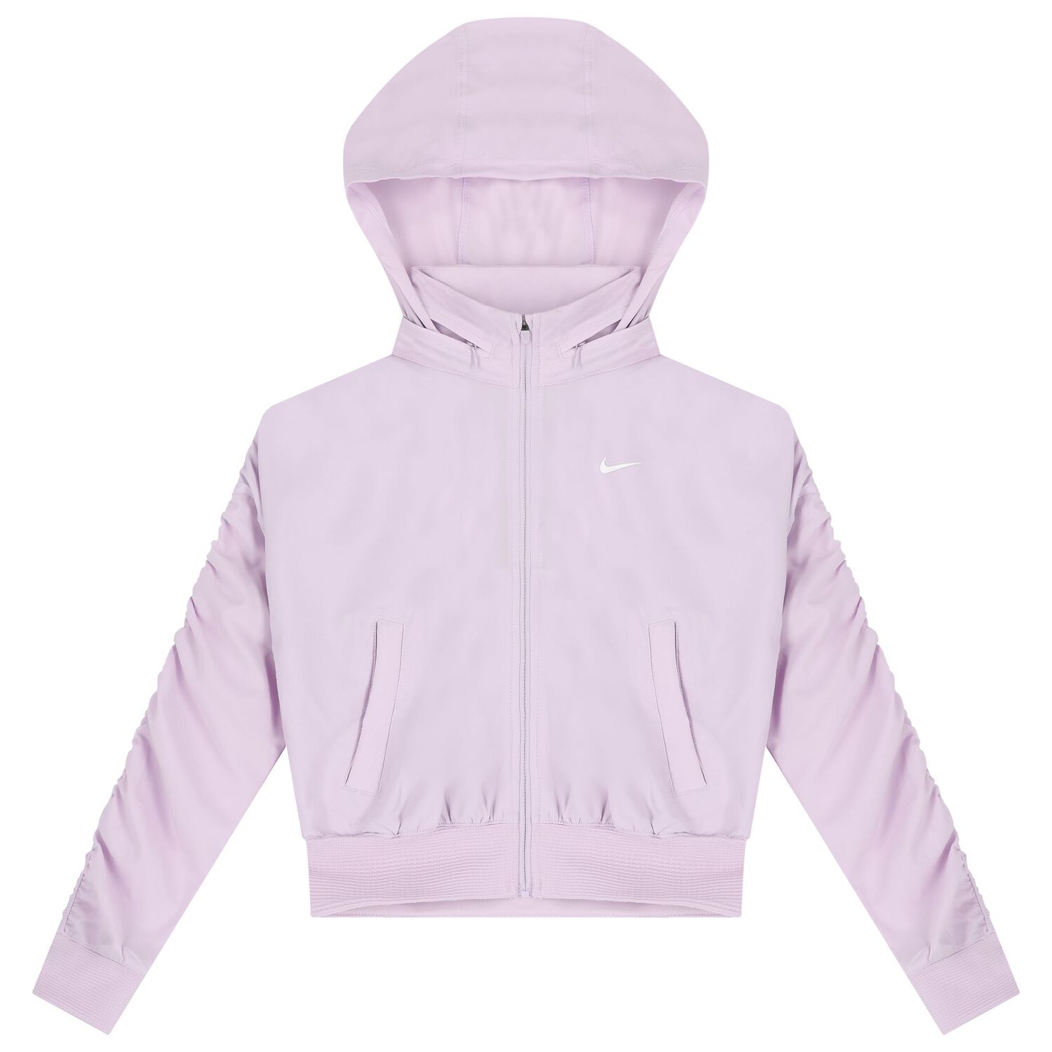 Girls Purple Logo Zip Up Top, 1, hi-res image number null