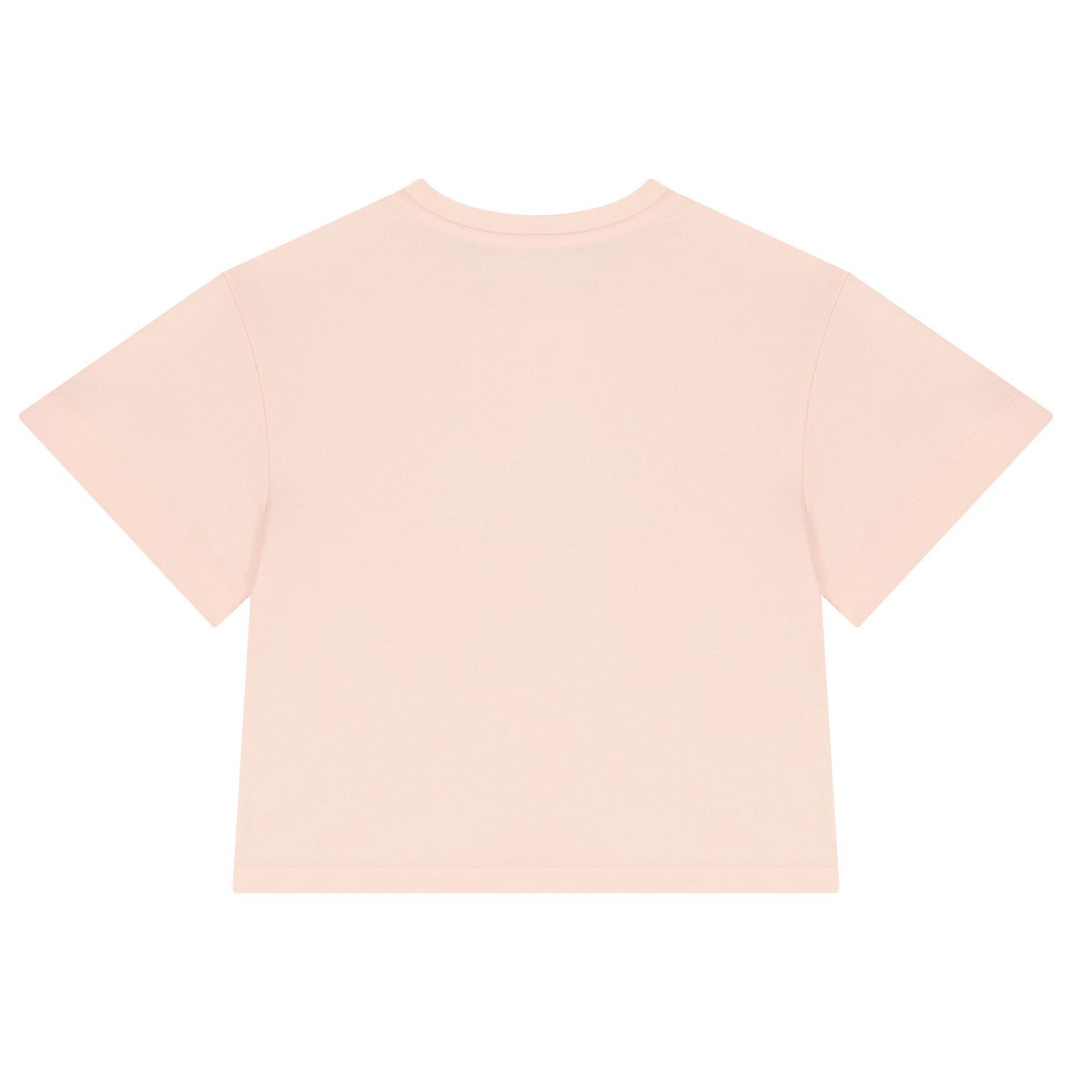 Girls Pink Logo T-Shirt, 2, hi-res image number null