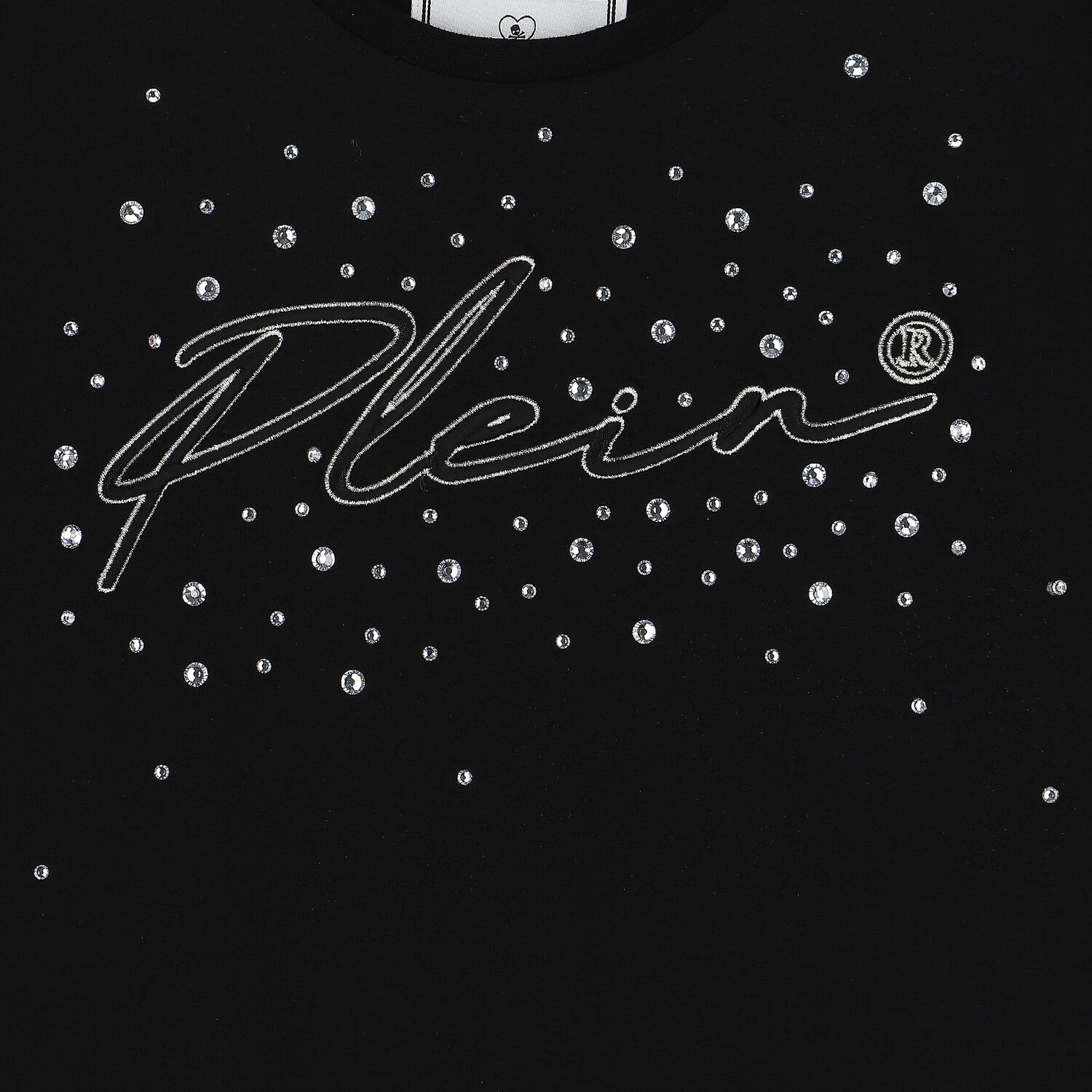 Girls Black Diamond Logo Dress, 1, hi-res