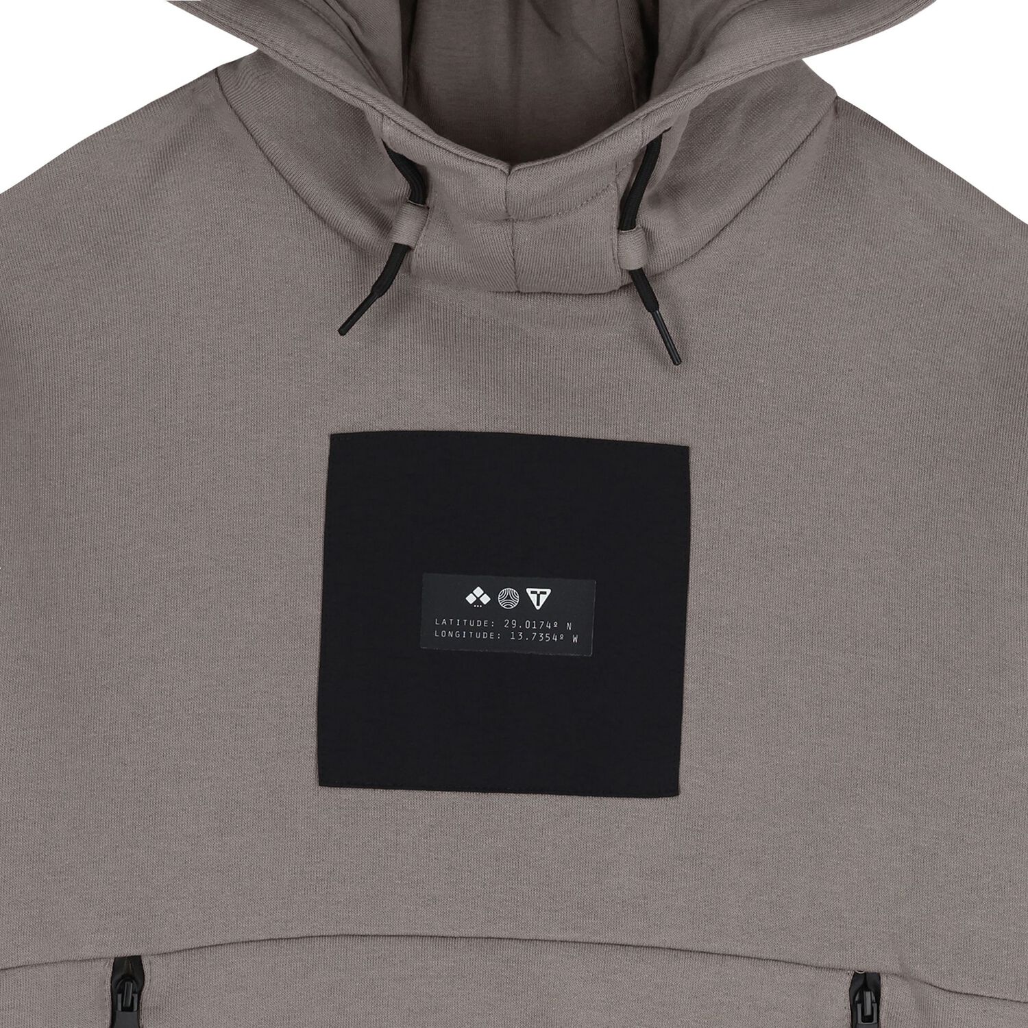 توب اولاد هودى باللون الاسود والبيج , 2, hi-res