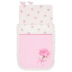 Baby Girls Pink & White Rose Nest, 1, hi-res