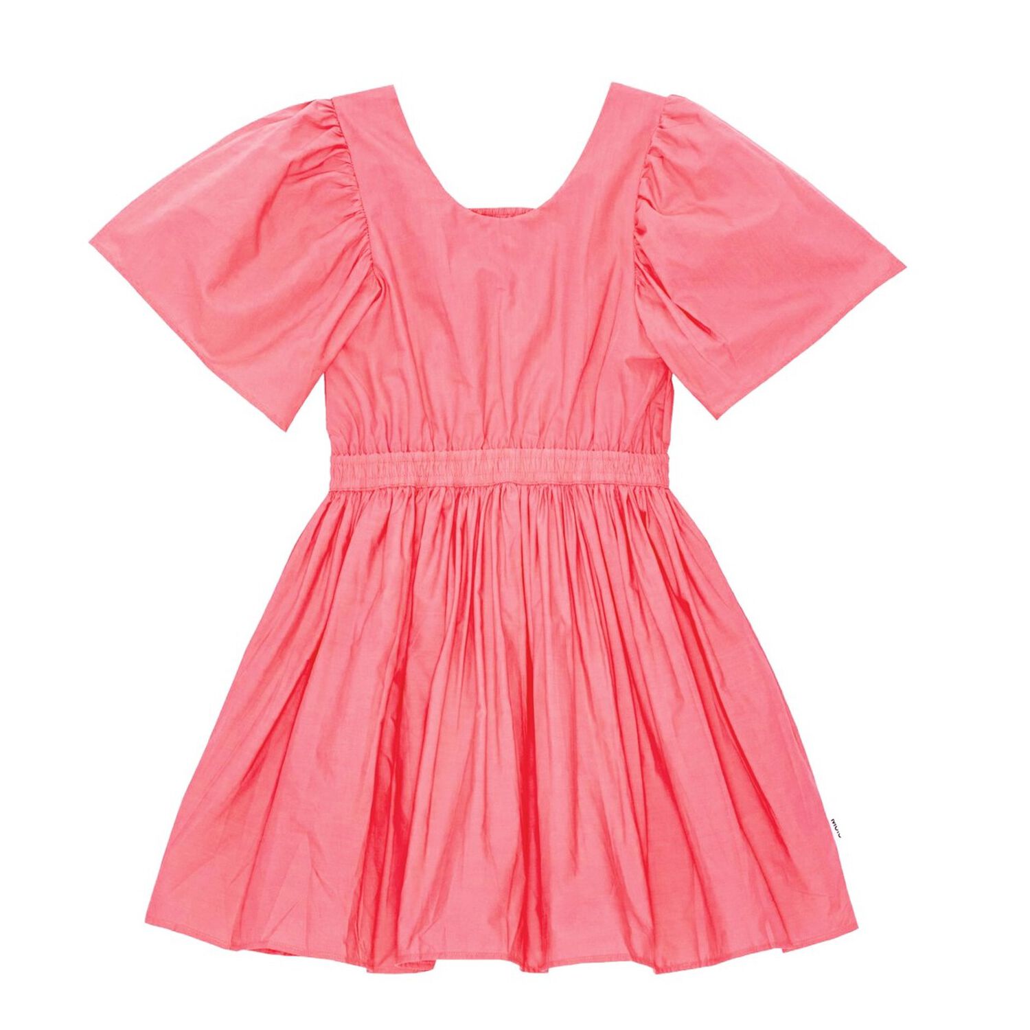Girls Pink Flared Cally Dress, 1, hi-res