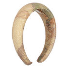 طوق شعر بنات بطبعة خريطة باللون البيج , 1, hi-res