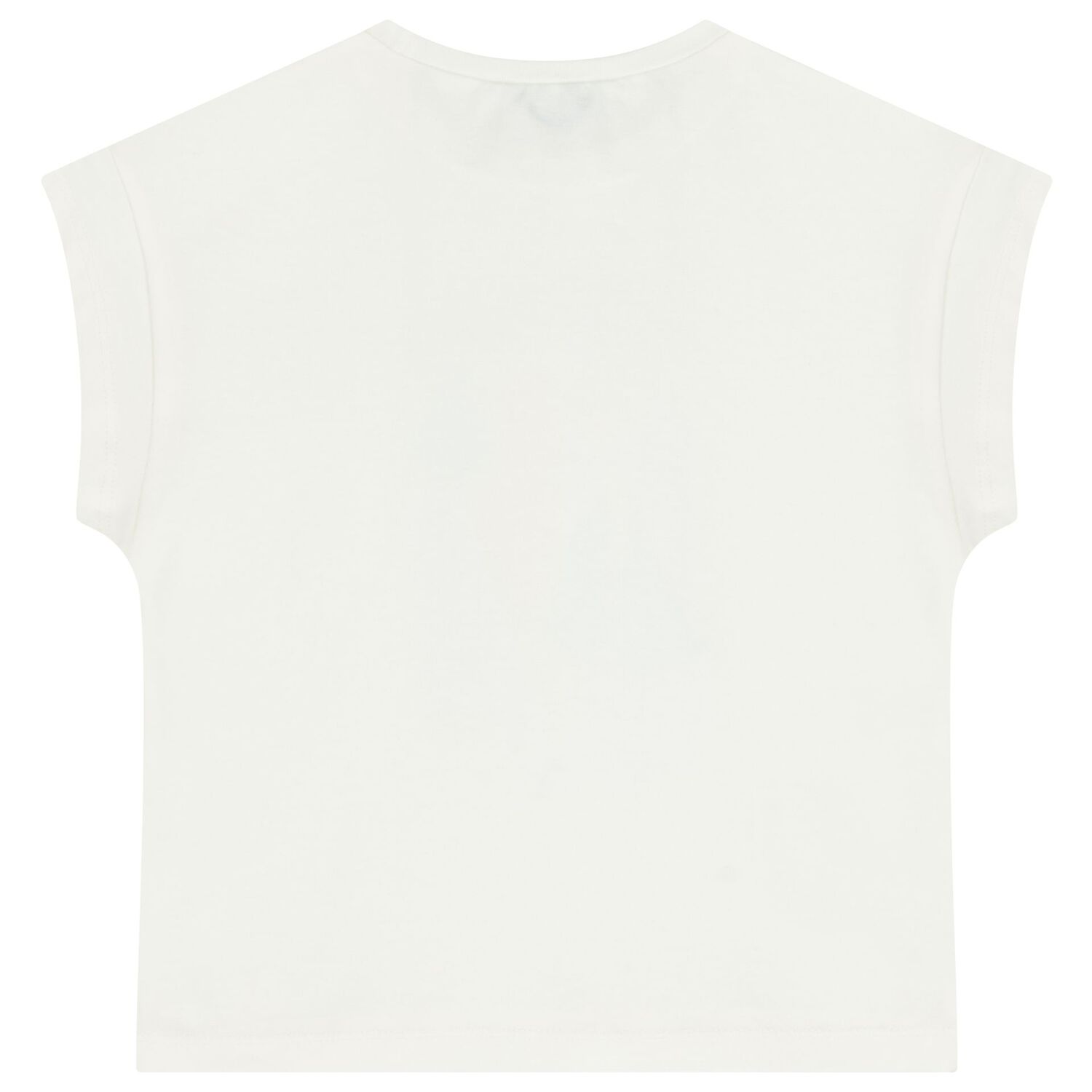 Girls Ivory T-Shirt, 2, hi-res