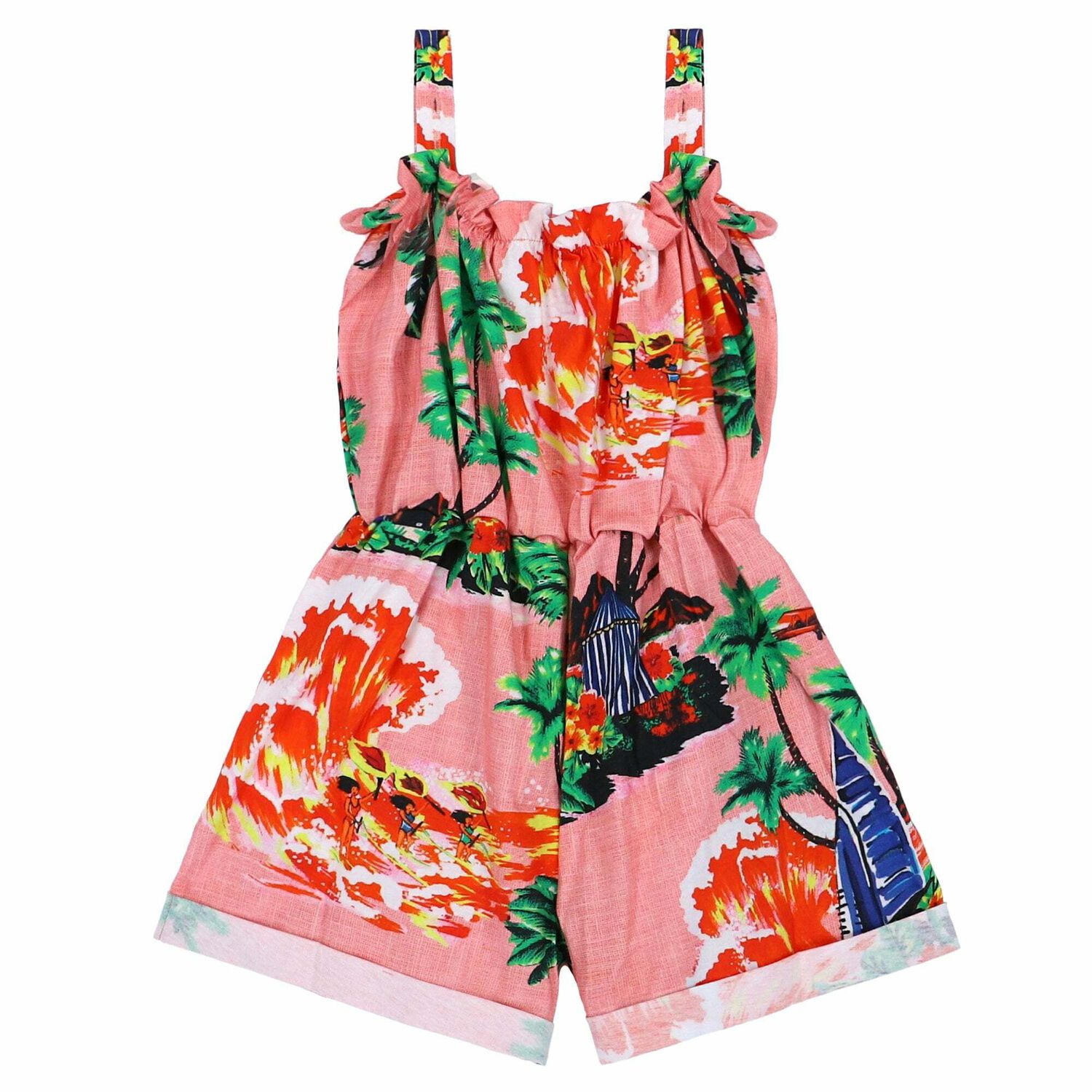 بدلة رياضة بناتي باللون الزهري, 1, hi-res image number null