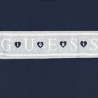 Girls Navy Blue Logo Dress, 2, hi-res