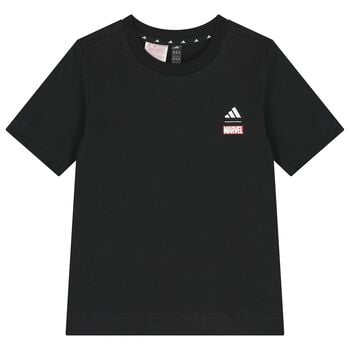 تشيرت من مارفل باللون الاسود للاولاد