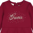 Baby Girls Burgundy Logo Dress Set, 1, hi-res