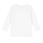 Boys White Teddy Long Sleeve Top, 1, hi-res