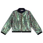 Girls Iridescent Sequins Jacket, 1, hi-res