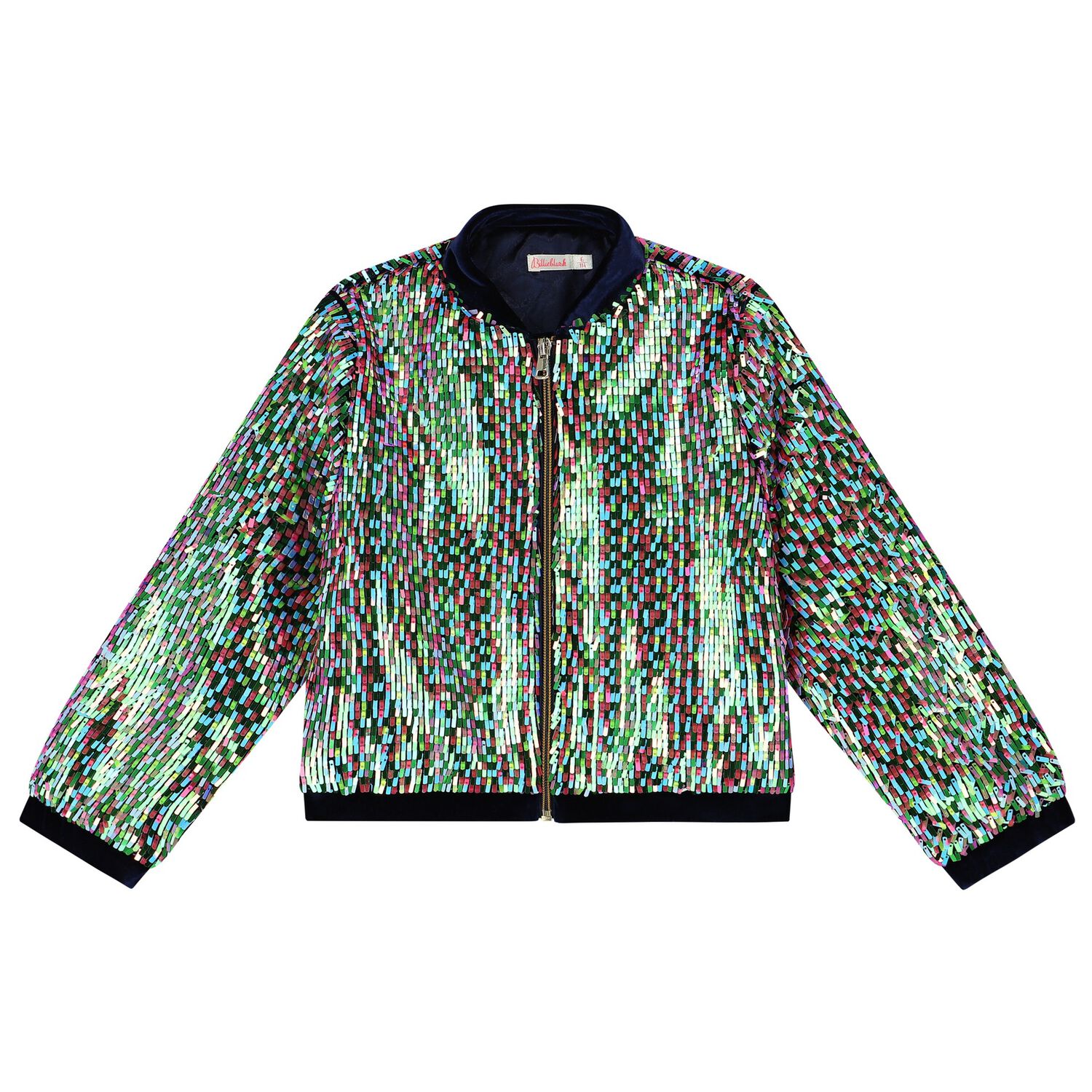Girls Iridescent Sequins Jacket, 1, hi-res image number null