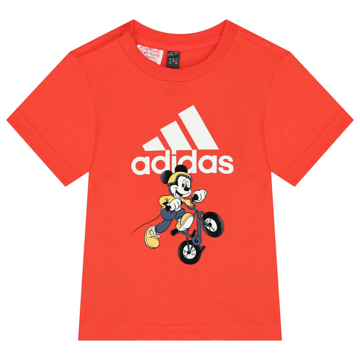 طقم شورت بشعار ميكي ماوس باللون الأحمر والأزرق, 1, hi-res image number null