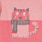 فستان بنات محبوك باللون الوردي, 1, hi-res