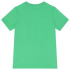 Boys Green Polo Bear T-Shirt, 1, hi-res