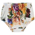 Younger Girls Multi-Coloured Logo Floral Dress Set, 1, hi-res