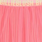 Girls Pink Logo Tulle Skirt, 1, hi-res