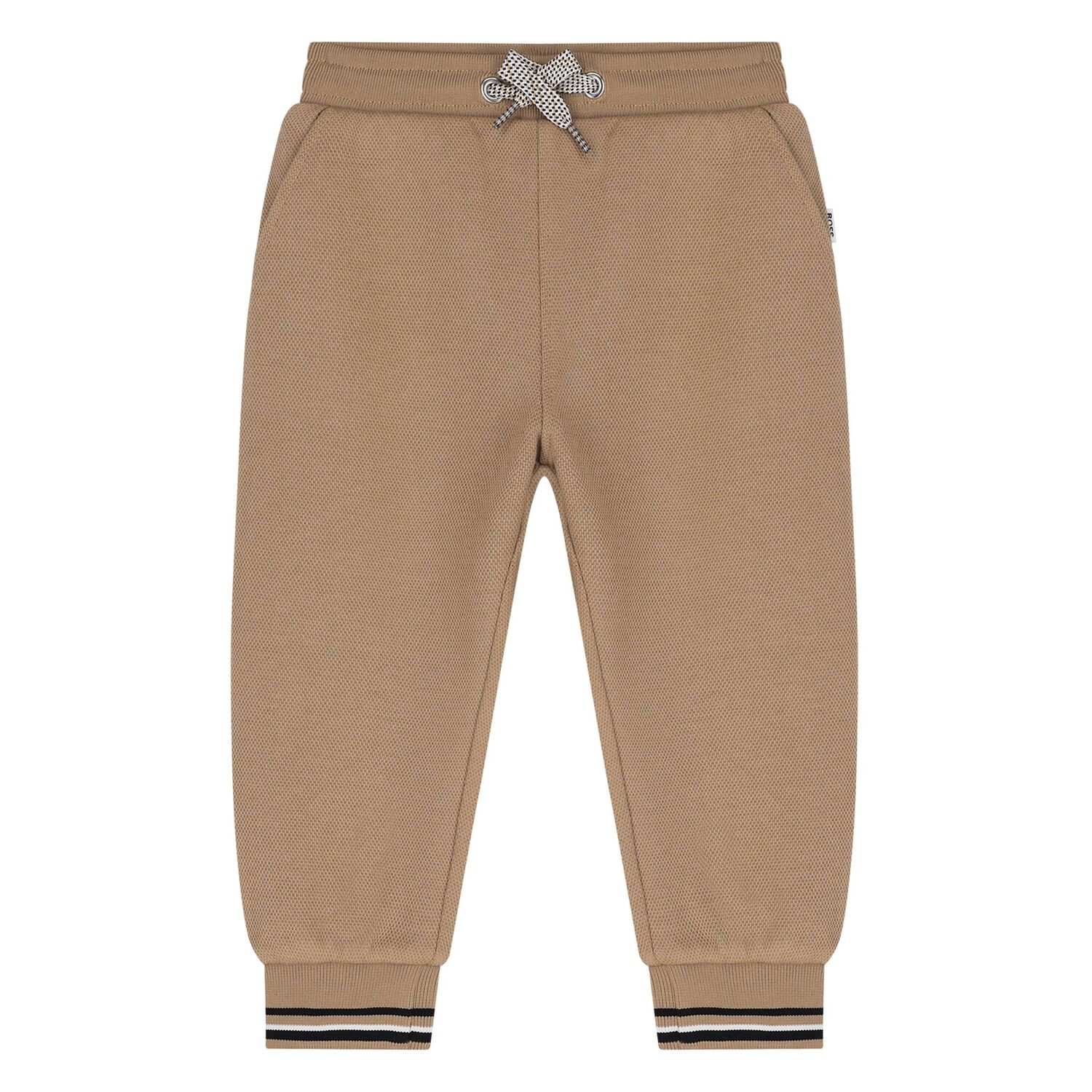 Younger Boys Beige Joggers, 2, hi-res image number null