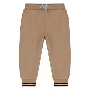 Younger Boys Beige Joggers