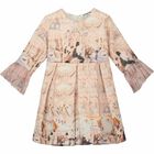 Girls Pink & Ivory Dress, 1, hi-res
