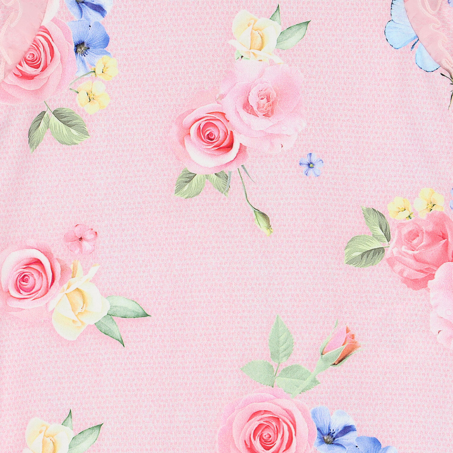 رومبير بالزهور باللون الوردى للبنات, 1, hi-res image number null