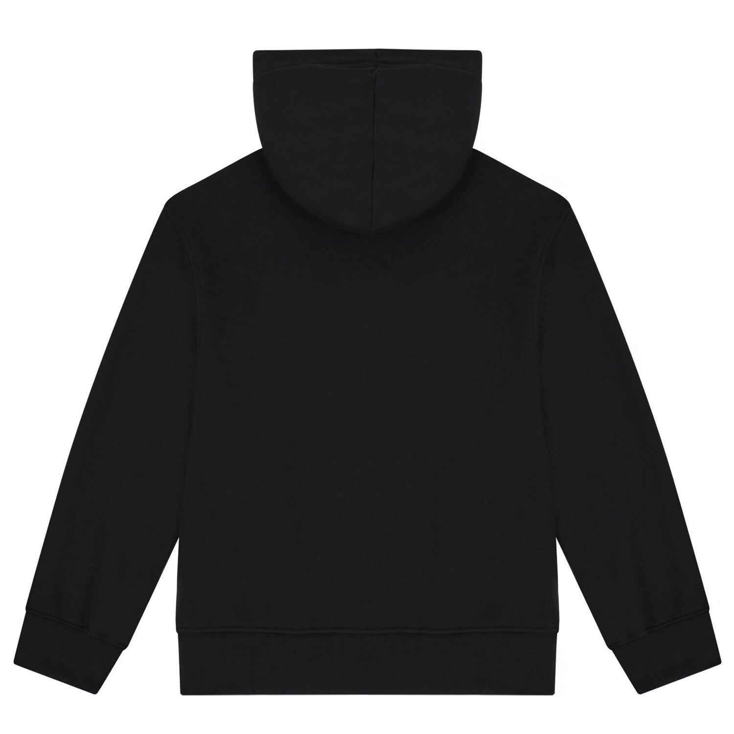 Black Logo Hooded Top, 3, hi-res