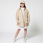 Girls White Sequin Dress, 1, hi-res