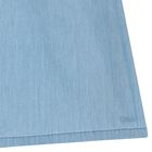 فستان بنات دنيم بطيات باللون الأزرق, 1, hi-res