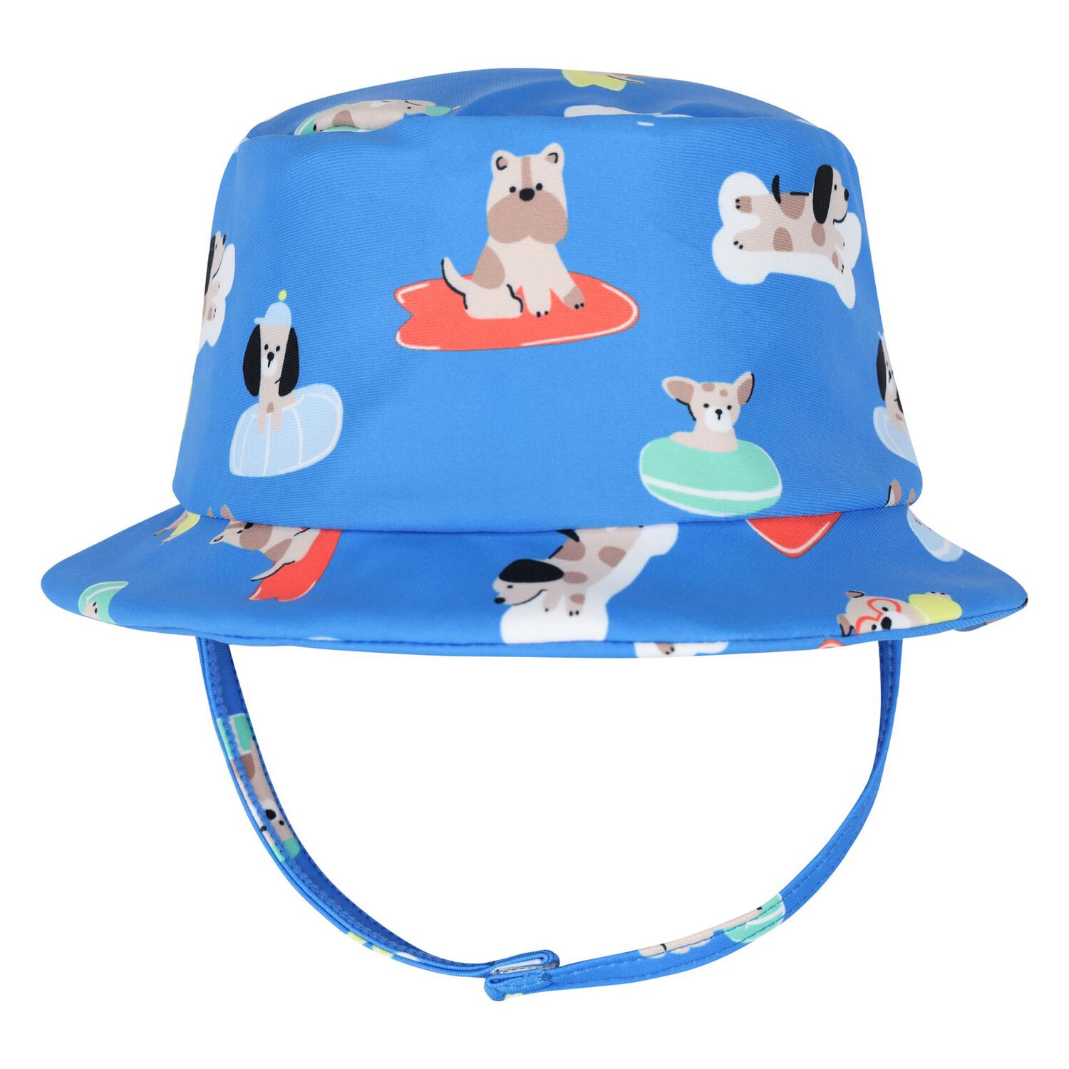 طقم شورت سباحة باللون الأبيض والأزرق للأولاد الصغار, 2, hi-res image number null