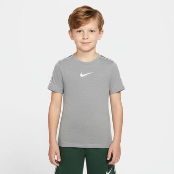 Boys Grey & Green Logo Shorts Set