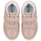 Girls Pink Logo Trainers, 1, hi-res