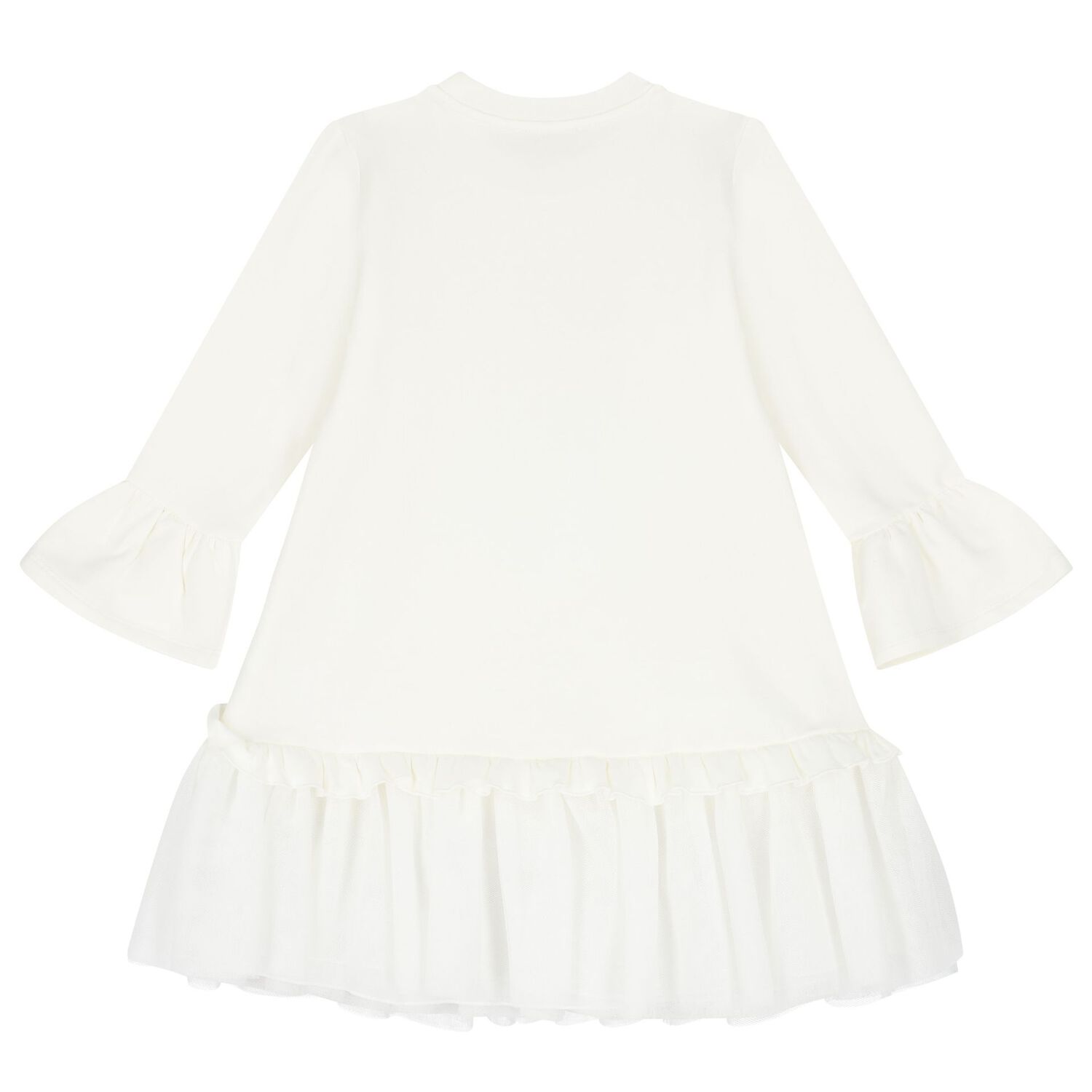 فستان بنات بطبعة ديزني باللون العاجي, 1, hi-res image number null