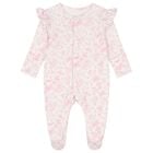 Baby Girls White & Pink Floral Babygrow Gift Set, 1, hi-res