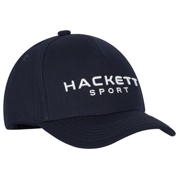 Boys Navy Blue Logo Cap