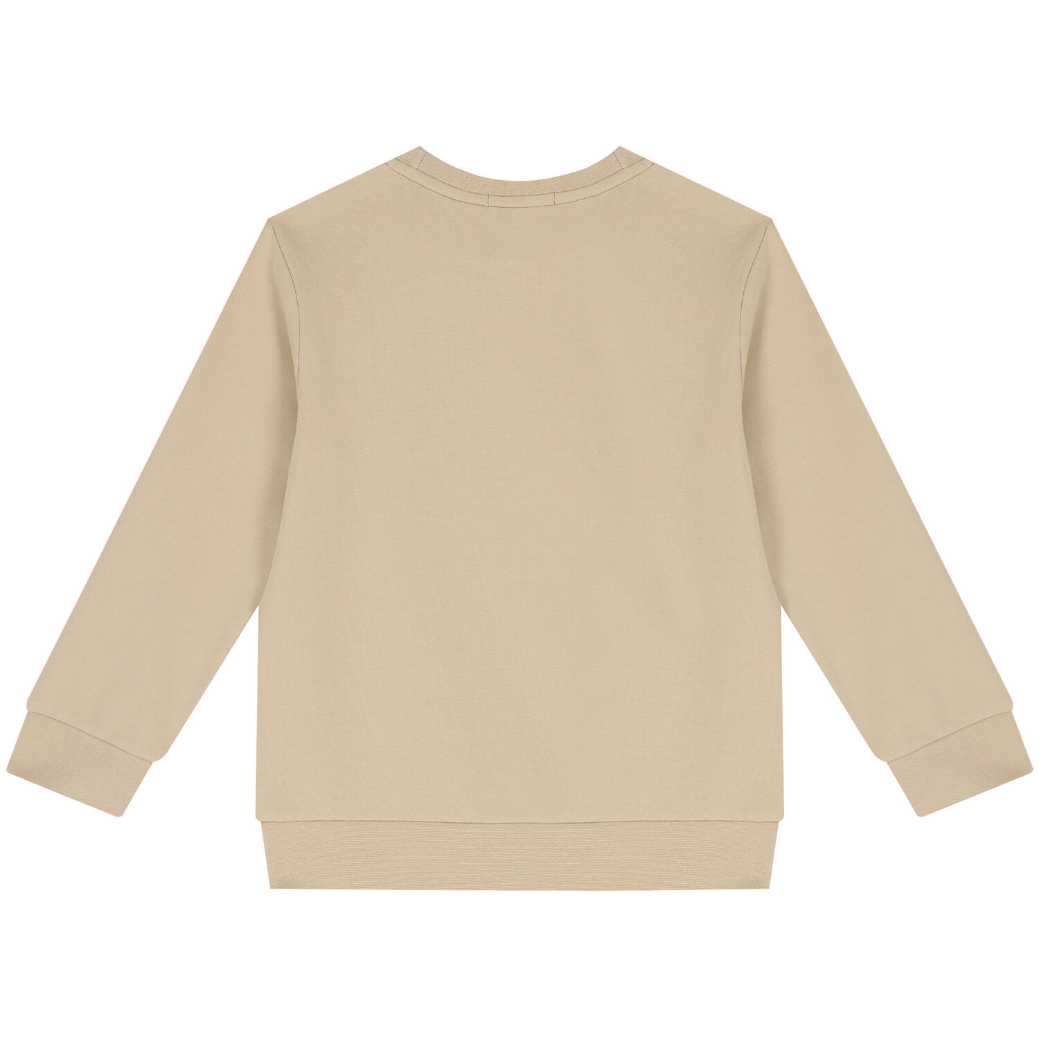 Boys Beige Logo Sweatshirt, 2, hi-res image number null