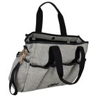 Grey Logo Canvas Baby Changing Bag ( 33cm ), 1, hi-res