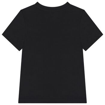 Boys Black Logo T-Shirt