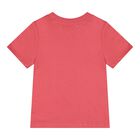 Baby Boys Red Fishing Polo Bear T-Shirt, 1, hi-res