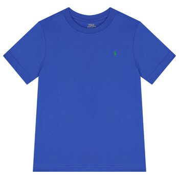 Boys Blue Logo T-Shirt