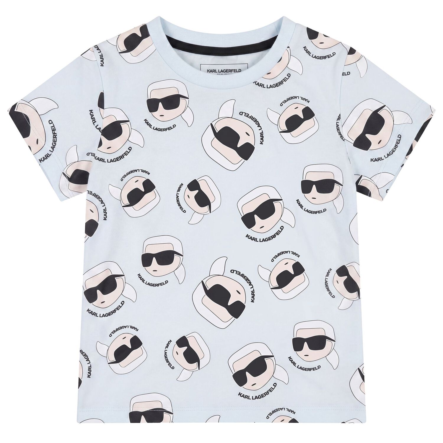 Boys Blue & Black Ikonik Shorts Set, 1, hi-res