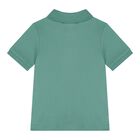 Baby Boys Green & Blue Logo Shorts Set, 1, hi-res