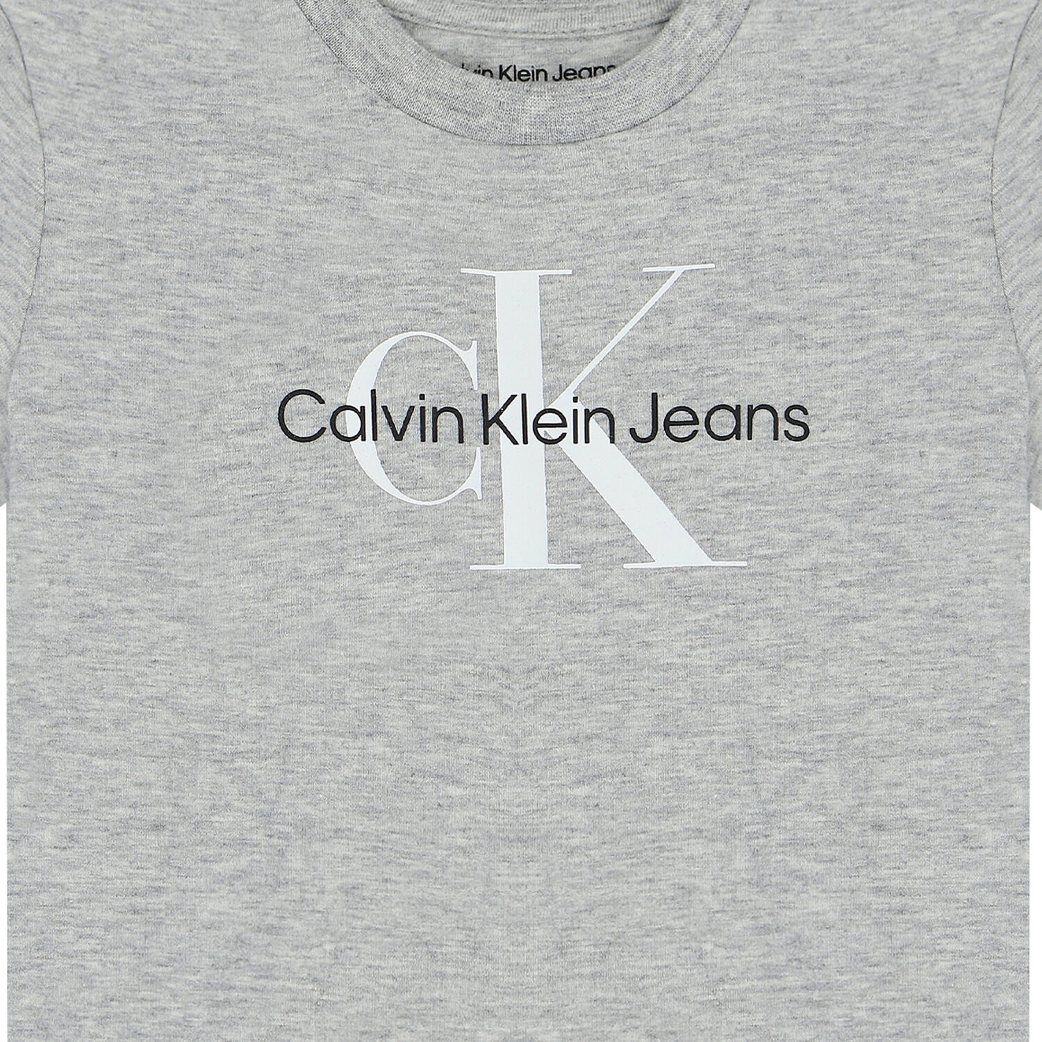 Younger Boys Grey Logo T-Shirt, 3, hi-res image number null