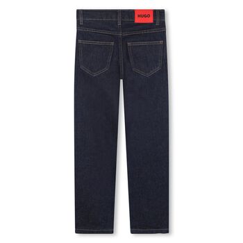 Boys Navy Blue Denim Jeans