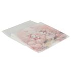 لفافة الموسلين للبنات بطبعة أرنب باللون العاجي ( قطعتين ), 1, hi-res