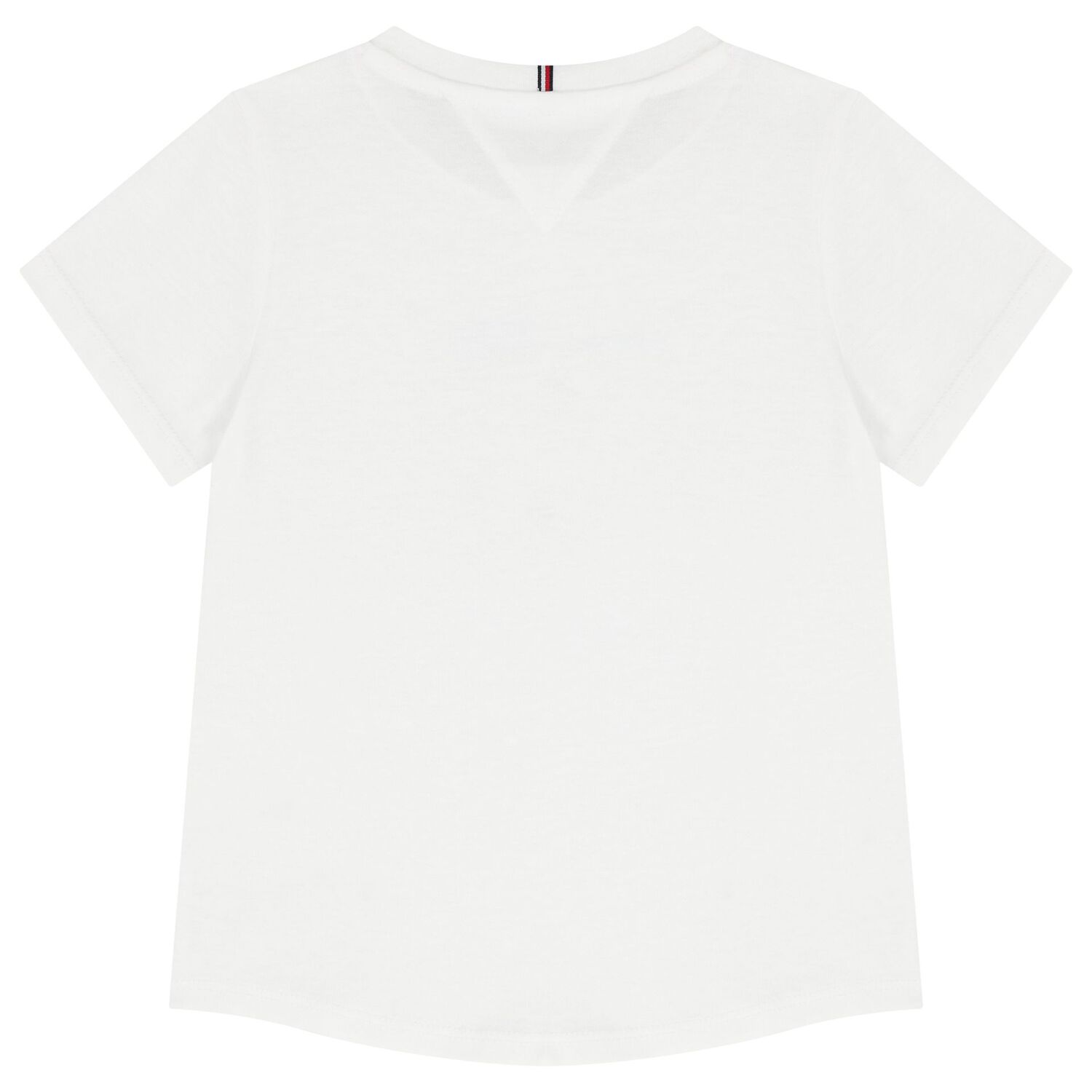 Girls White Logo T-Shirt, 2, hi-res