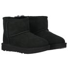 Black Classic Mini II Suede Boots, 1, hi-res