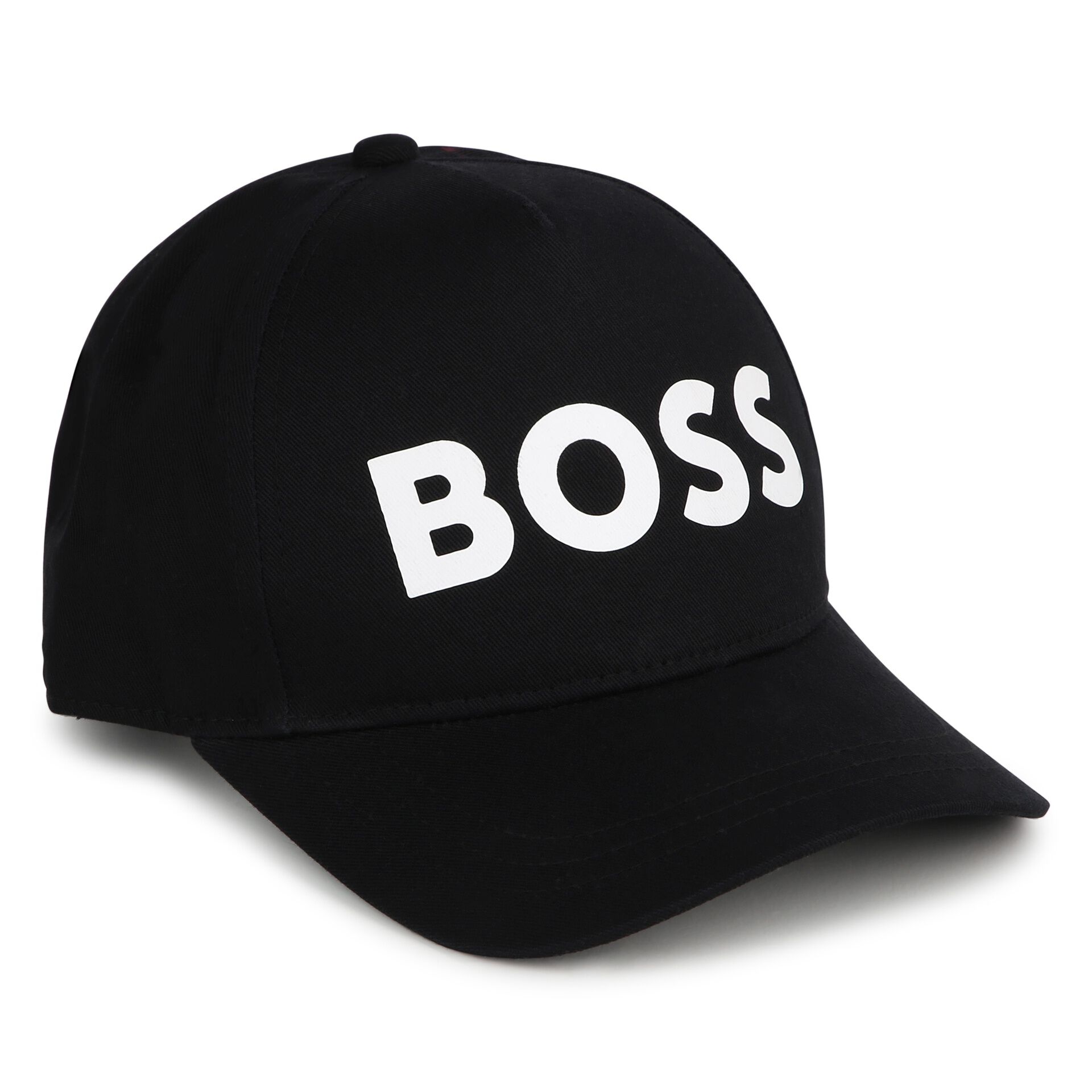 BOSS Boys Black Logo Cap Junior Couture UAE
