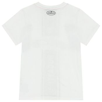 Boys White Logo T-Shirt