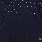 Girls Navy Blue Embellished Dress, 1, hi-res